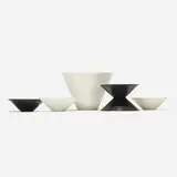 Lagardo Tackett, collection of five planters