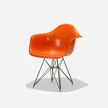 Charles and Ray Eames, DAR, molded fiberglass, enameled steel, rubber