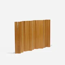 FSW-6 half-height by Charles and Ray Eames, 1952, ash plywood, canvas, sold Sep 2018