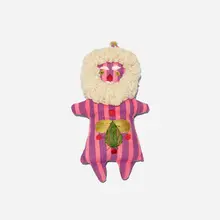 doll by Marilyn Neuhart, c. 1961, wool, acrylic, silk, sold Sep 2018