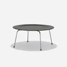 Charles and Ray Eames, CTM-1, 1946, aniline-dyed ash plywood, chrome-plated steel