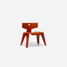 Charles and Ray Eames, child's chair, 1944, aniline-dyed birch plywood