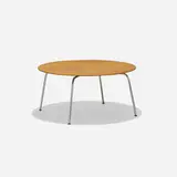 Charles and Ray Eames, CTM-1, 1946, molded ash plywood, chrome-plated steel