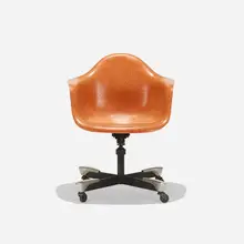 Charles and Ray Eames, DAT-1, 1953, molded fiberglass, enameled steel, aluminum, rubber
