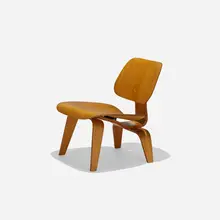 Charles and Ray Eames, LCW, 1945, molded birch plywood, rubber