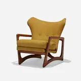 Adrian Pearsall, lounge chair, model 2466C