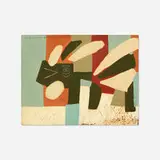 Paul Rand, Untitled, 1954, oil on canvas