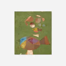 Paul Rand, Untitled, 1952/53, oil on masonite