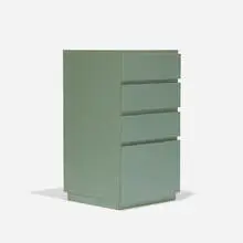 Pirkko Stenros, Moduli cabinet, 1954, lacquered particle board
