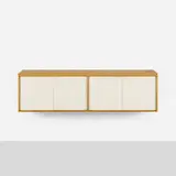 Paul Rand, custom wall-mounted cabinet for the Rand House