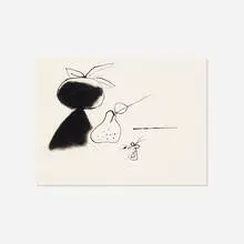 Untitled by Paul Rand, c. 1950, ink on paper, sold Sep 2018