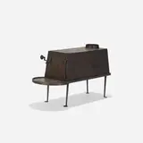 Shaker, box stove, cast iron