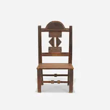 African, Prestige chair, carved wood