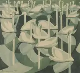 William Edward Greengrass, Untitled, 1934 linocut