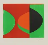 Terry Frost, Untitled, Sir Terry Frost RA (1915-2003) Camberwell Green aquatint in colours