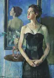 Geoffrey Humphries, Untitled, oil on canvas 100.5 x 70.5cm .