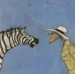 Sam Toft, Untitled, mixed media 15 x 15cm Provenance: With John Noott Galleries