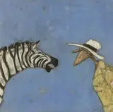 Sam Toft, Untitled, mixed media 15 x 15cm Provenance: With John Noott Galleries