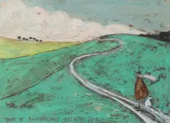 Untitled by Sam Toft, mixed media 15 x 21cm Provenance: With John Noott Galleries, sold Apr 2021