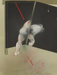 Untitled by Francis Bacon, Francis Bacon (1909-1992) 'Study from the Human Body' lithograph in colours 1981, on wove, sold Apr 2021