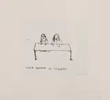 Tracey Emin, Untitled, Tracey Emin RA (b.1963) 'Closed' etching on Somerset soft white paper