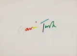 Gavin Turk, Untitled, Gavin Turk (b.1967) 'Knob' screenprint in colours