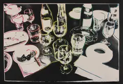 Andy Warhol, Untitled, 1928-1987) 'After the Party' screenprint in colours