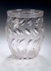 Clyne Farquharson, A glass vase,, A glass vase,