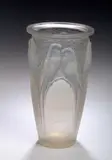 René Lalique, A 'Ceylan' opalescent glass vase,