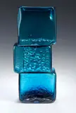 Geoffrey Baxter, A Drunken Bricklayer vase, executed by Whitefrairs Glassworks,