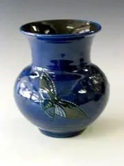 C. H. Brannam, A 'Barum Ware' vase,