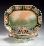 Royal Doulton, A part dinner service designed by Frank Brangwyn,