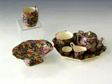 Royal Winton, A chitz pattern breakfast set,