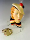 Clarice Cliff, A small wall mask,