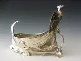 Württembergische Metallwaren Fabrik, An electroplated flower dish,
