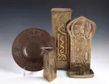 Margaret Gilmour, A circular copper plate,, A circular copper plate,