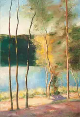 Lesser Ury, Frühling, 1902, Öl auf Leinwand