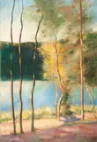 Lesser Ury, Frühling, 1902, Öl auf Leinwand
