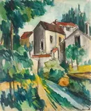 Maurice de Vlaminck, Häuser am Bach