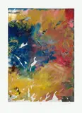 Ohne Titel (18.4.08) by Gerhard Richter, 2008, Lack auf Papier (Magazinseite, Offset), sold Dec 2017