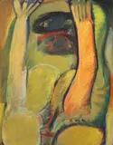 Horst Antes, Gelbe Figur