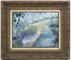 Maxim Kopf, Tahiti, 1930s, oil on cardboard
