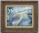 Maxim Kopf, Tahiti, 1930s, oil on cardboard