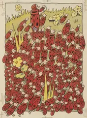 Ondřej Sekora, About the Cutest Toys for Little Kids, 1936, ink, watercolour, gouache on paper