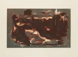 Vladimír Boudník, Untitled, 1963, structural print, paper