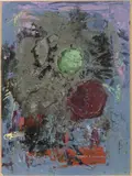 Jaroslav Hořánek, Targets 2, 1962, enamel, oil, cardboard
