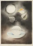 Ota Janeček, Cinderella Nut Lullaby, 1983, pastel, watercolour, paper