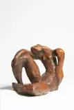 Jiří Bradáček, A Seated Female Nude, 1958, patinated plaster
