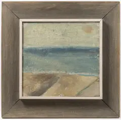 Michal Ranný, Sea, 1972-1974, oil on canvas on plywood