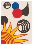Joys of the Neophyte (from La Mémoire Elémentaire) by Alexander Calder, 1976, Color lithograph on Arches paper, sold Feb 2018